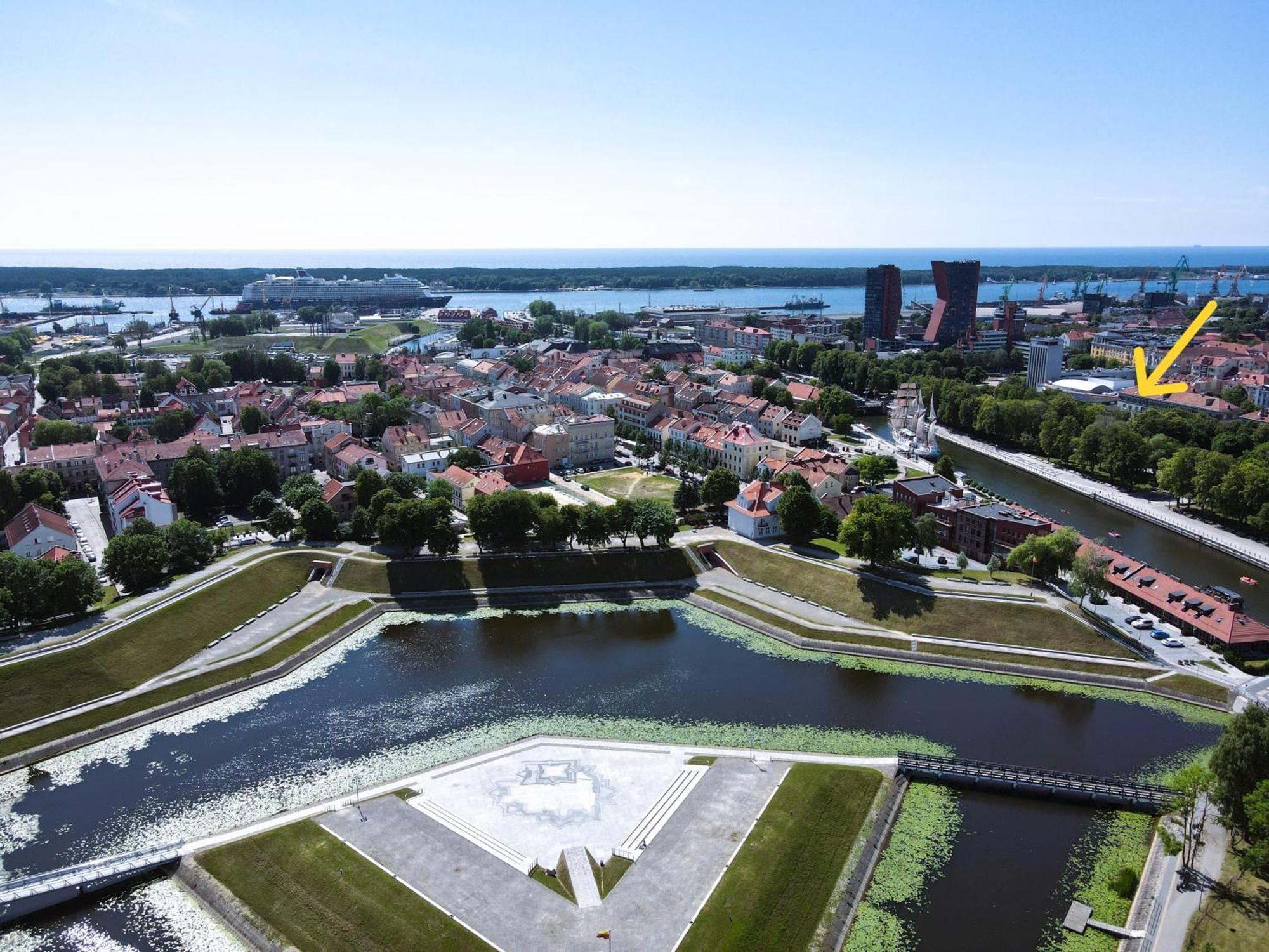 D-Mansard, Free Parking, Self-Check-In Leilighet Klaipėda Eksteriør bilde