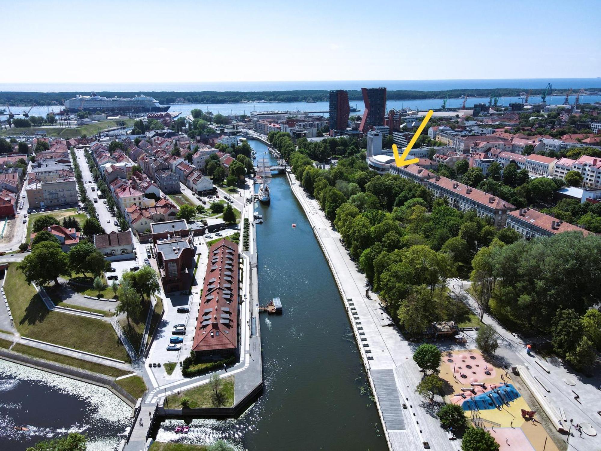 D-Mansard, Free Parking, Self-Check-In Leilighet Klaipėda Eksteriør bilde