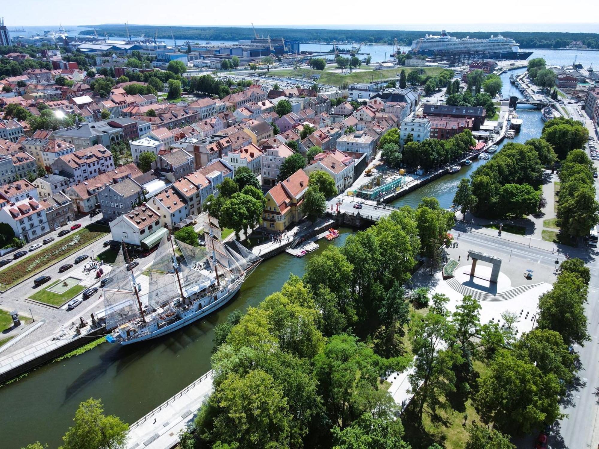 D-Mansard, Free Parking, Self-Check-In Leilighet Klaipėda Eksteriør bilde